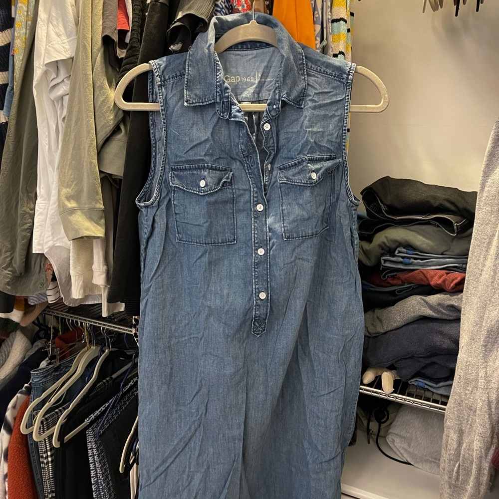 Denim dress